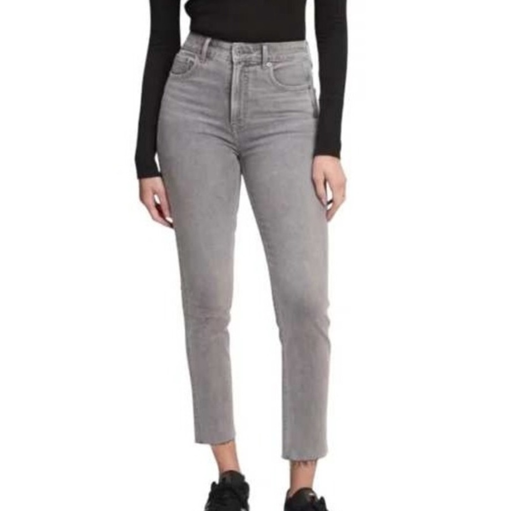 NEW Gap Vintage Slim Sky High 27 Jeans Gray